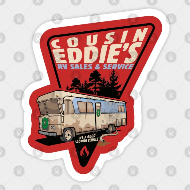 Cousin Eddies Used RV's Sticker by ZombieNinjas